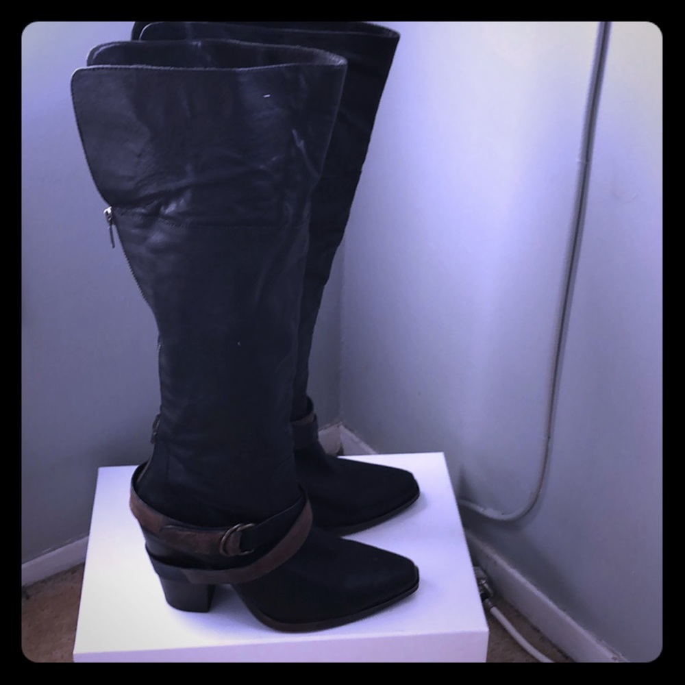 Steven Madden - Faux Cowboy Boots